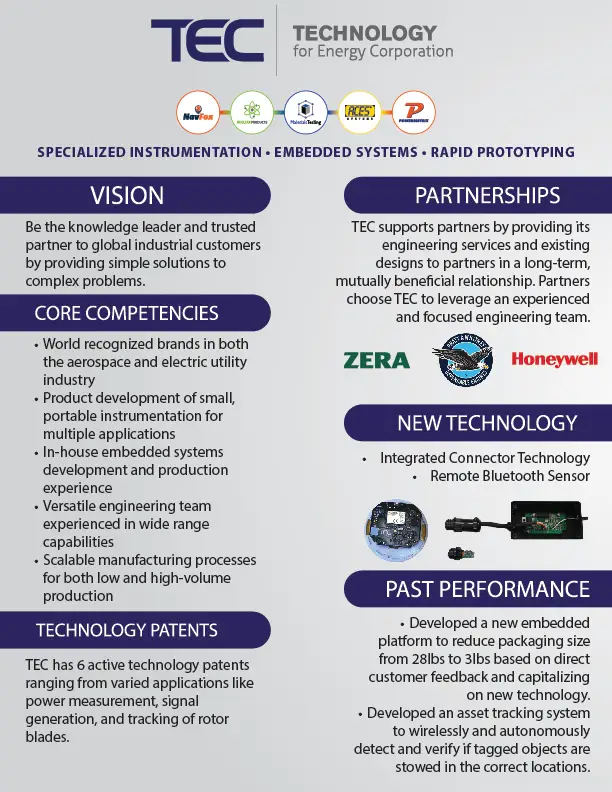 TEC Capabilities Brief